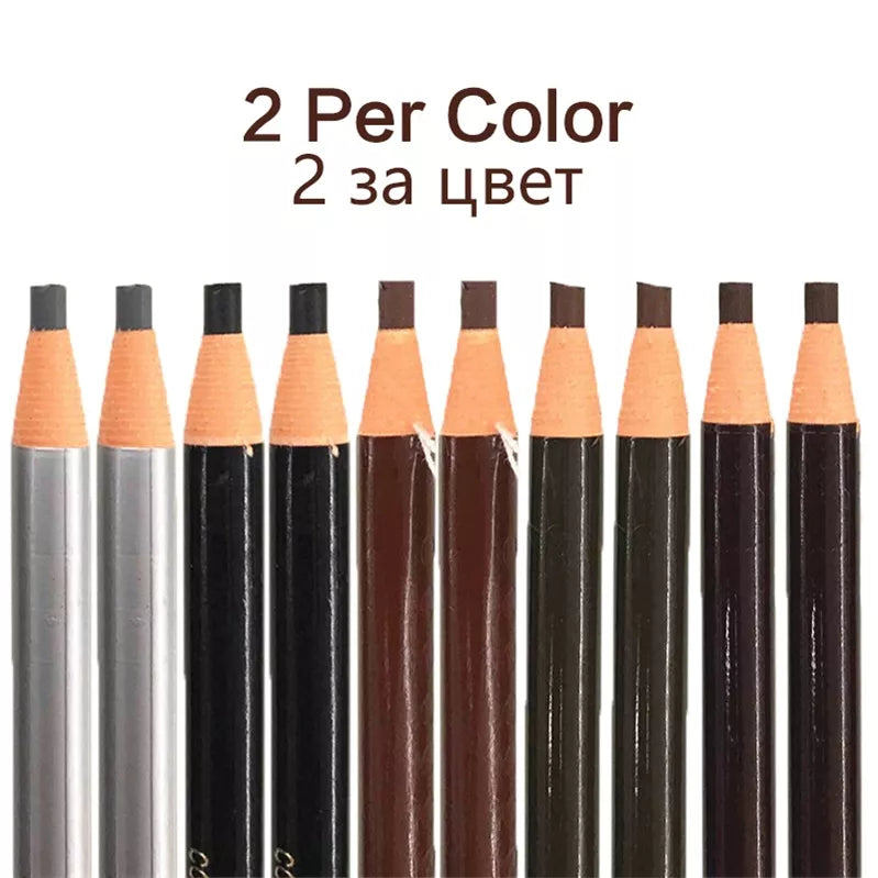10pcs Eyebrow Pencil Women Makeup