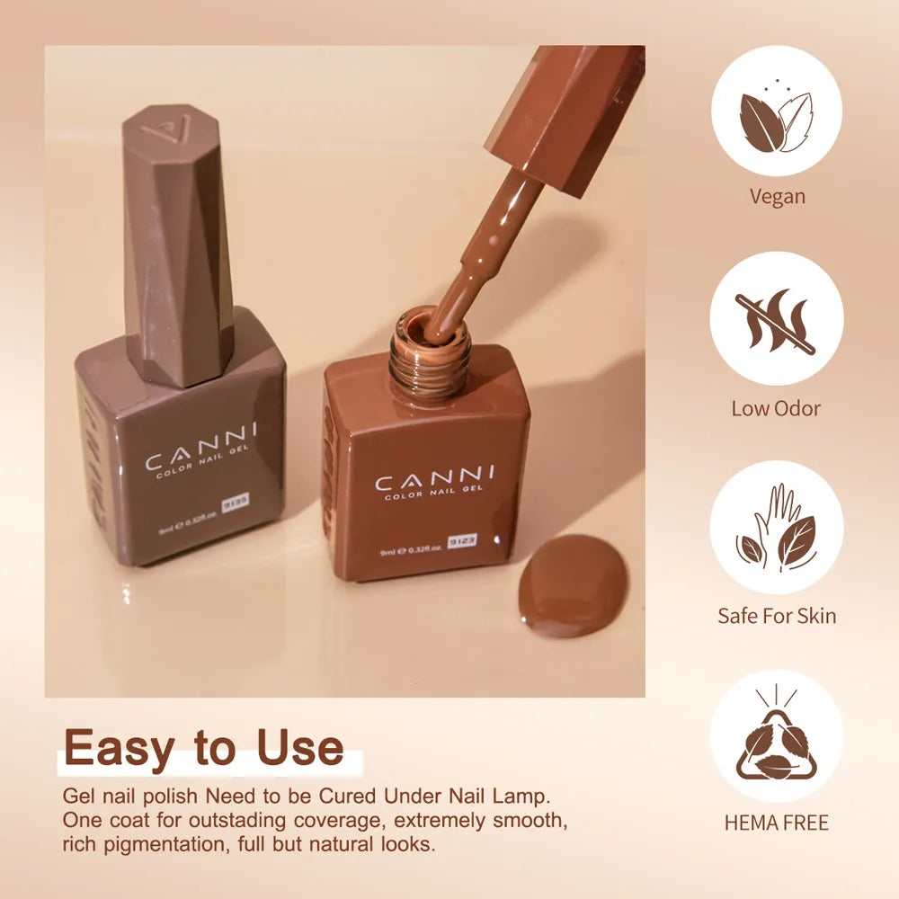 CANNI 7.3ml UV Gel Polish Colors Hot Manicure Nail Art Salon